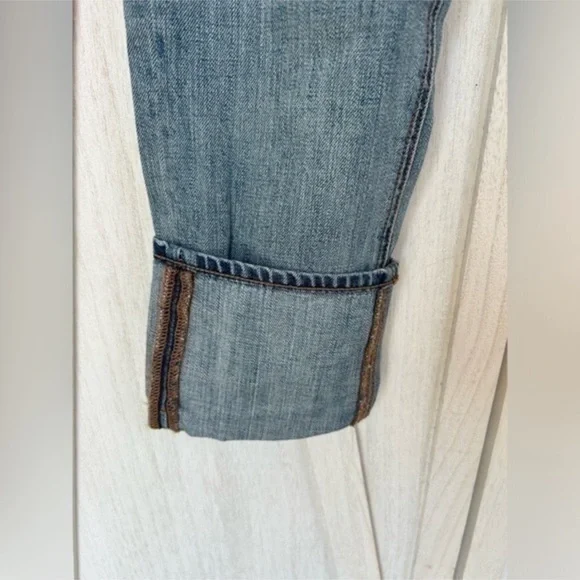 ✨NEW Stylish Blue Patchwork Women Jeans - Picture 7 of 16